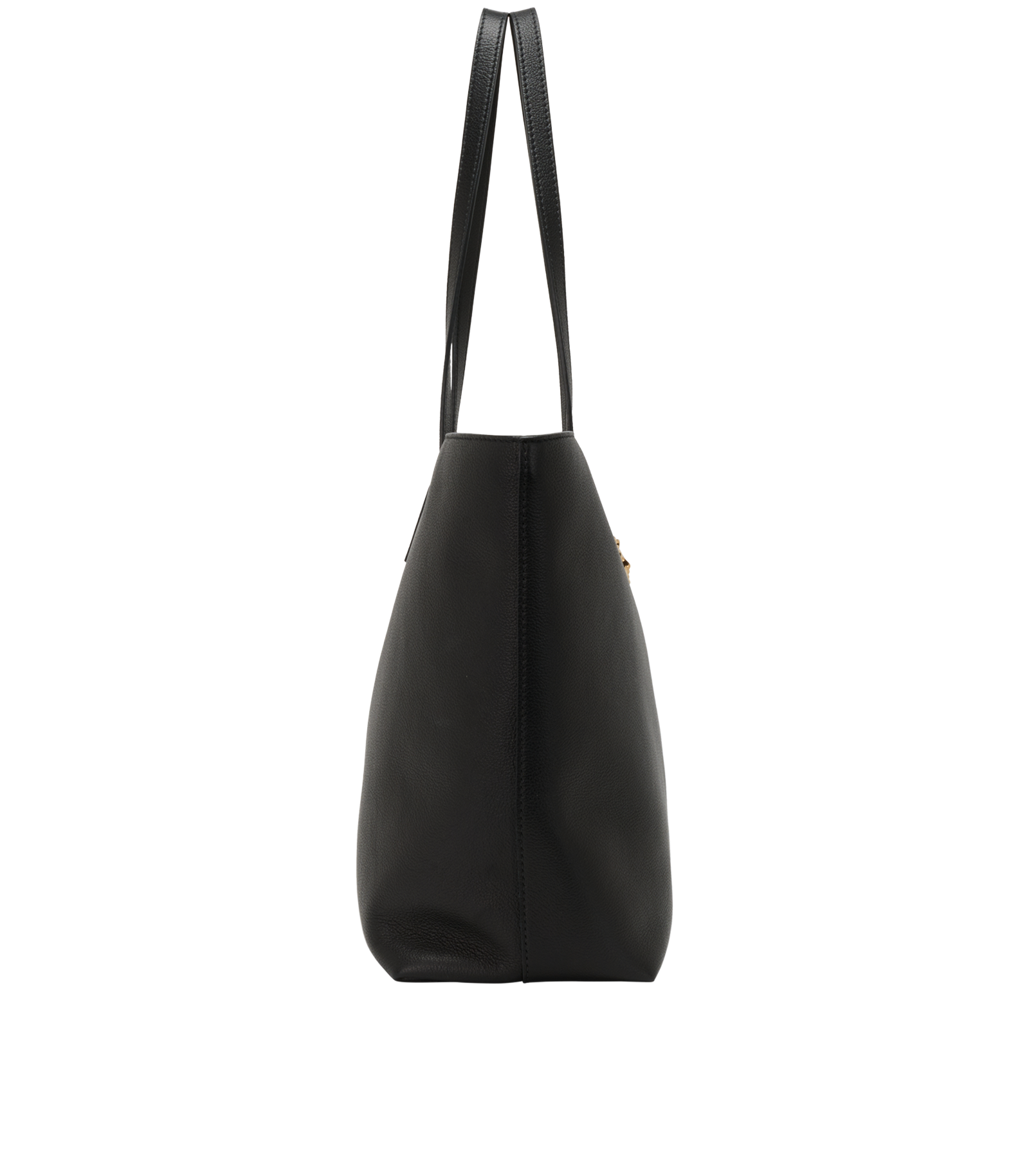 Medusa Tote, &pound;450, Handbags, Black, Leather, Side view